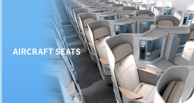 Aircraft seats, Seats, Business/Products