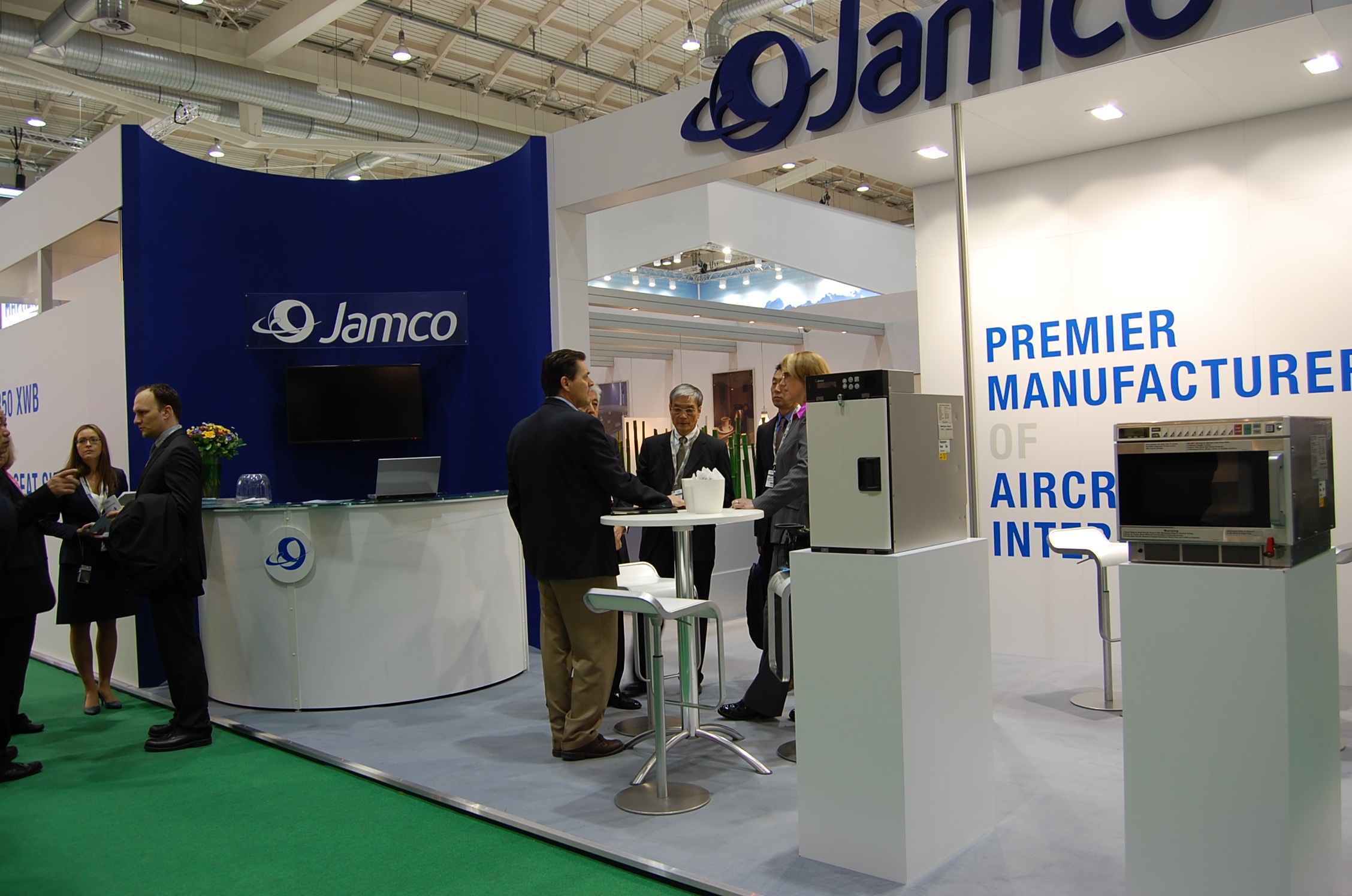 Attended Aircraft Interiors Expo 2013 In Hamburg Jamco