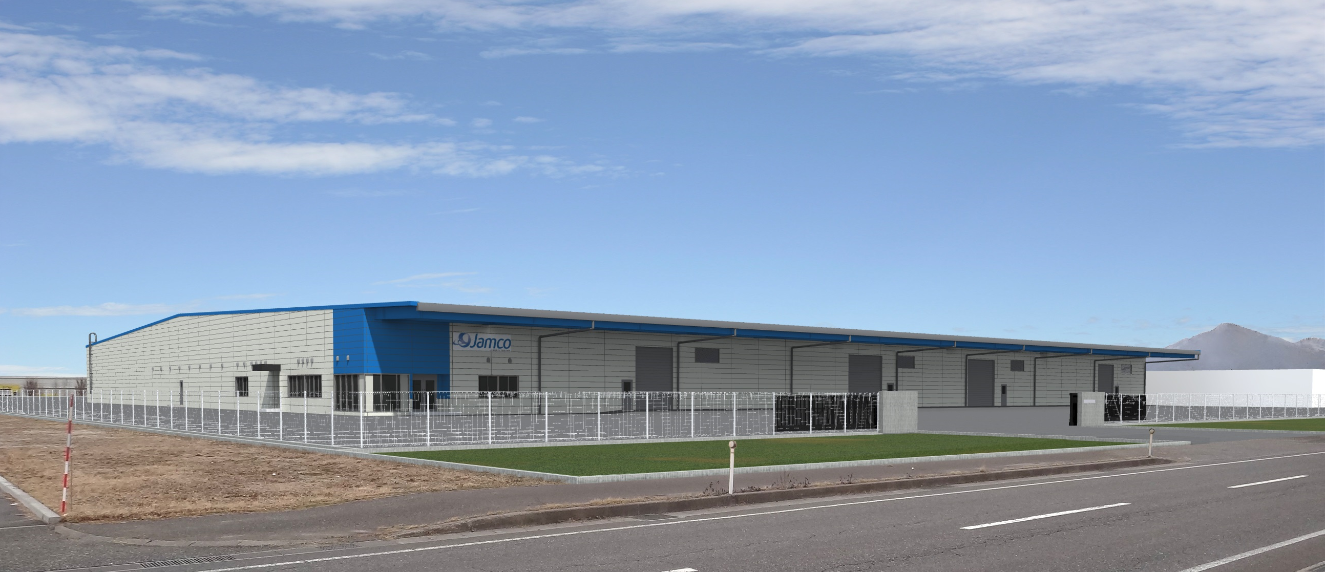 （Photo:Central Engineering & Construction Co., Ltd.）
Artist’s impression of the completed material distribution center (subject to change)