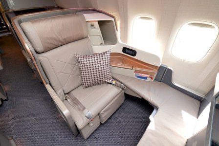 Singapore Airlines　777-300ER Diamond Seat